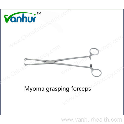 Transvaginal Retraction Myoma Grasping Forceps